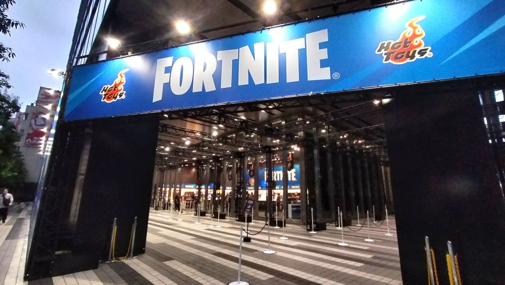 ベルサール秋葉原でフォートナイトグッズ販売中