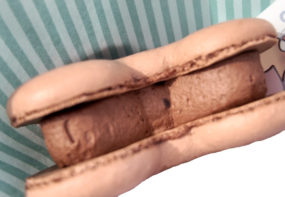 ミッキーマカロン横からの眺め