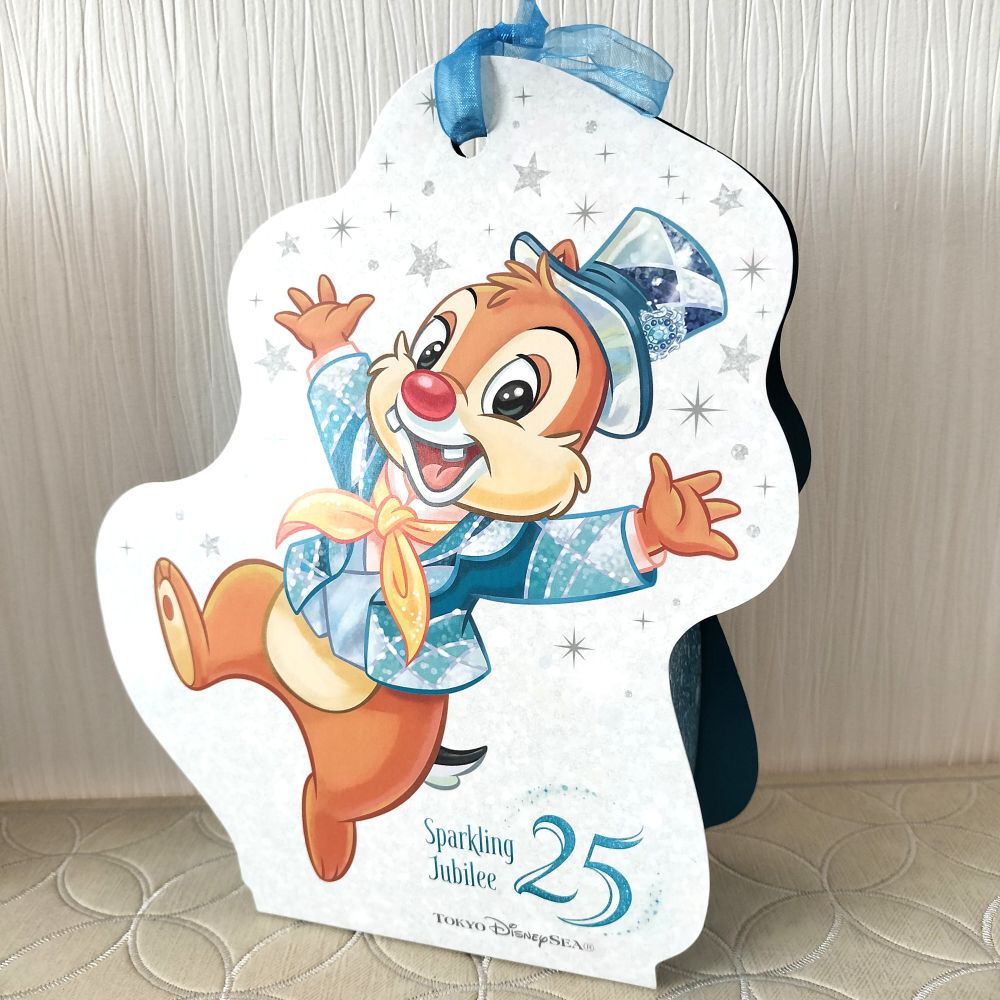 東京ディズニーシーパーク内で購入したお土産の25周年クッキー