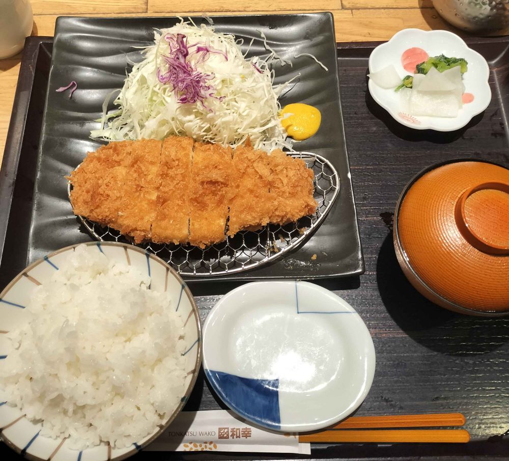 横浜ランドマークタワー ランドマークプラザのとんかつ和幸の和幸御飯
