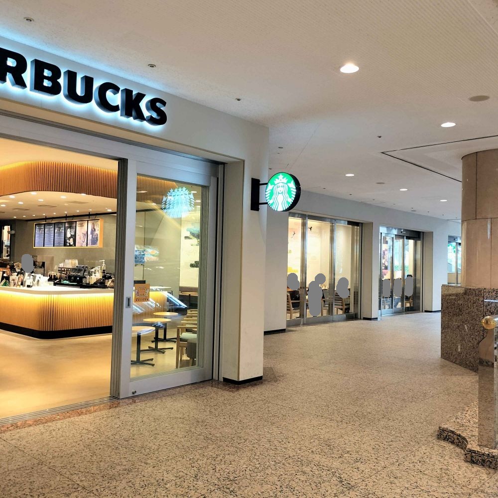 スターバックスコーヒー横浜ランドマークプラザ店の外観